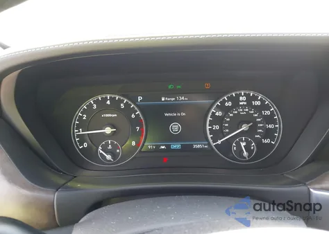 2020 Genesis G90 5.0 Ultimate Rwd z USA, uszkodzony, nr VIN KMTF54PH6LU076576